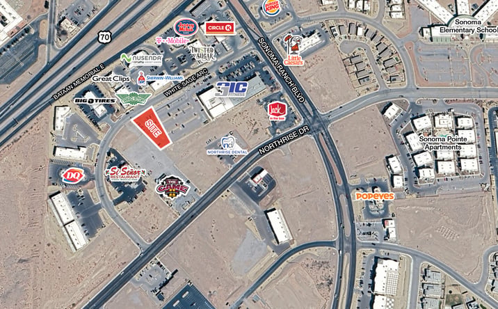 Pictures of Land, Retail property located at 4160 White Sage Arc, Las Cruces, NM 88011 for sales - image #1
