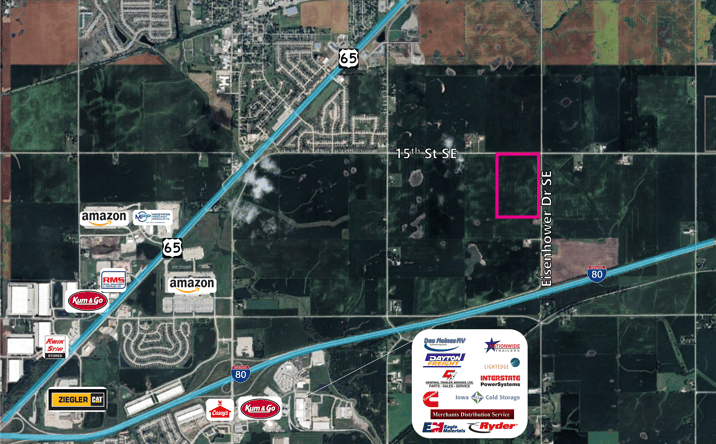 Pictures of Land property located at SWC 15th St & Eisenhower Dr SE, Bondurant, IA 50035 for sales - image #1