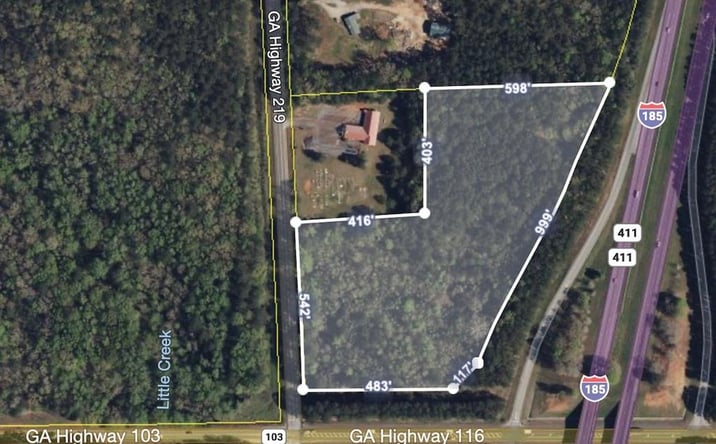 Pictures of Land property located at 0 Ga Highway 0116, West Point, GA 31833 for sales - image #1