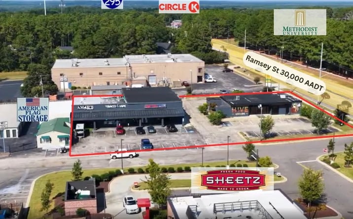 Pictures of Retail property located at 5389 - 5397 Ramsey Street, Fayetteville, NC 28311 for sales - image #1