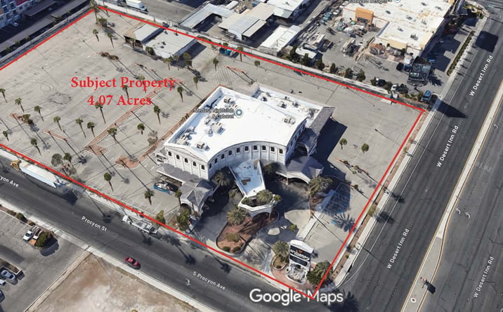 Pictures of Land property located at 3355 Procyon Street, Las Vegas, NV 89102 for sales - image #1
