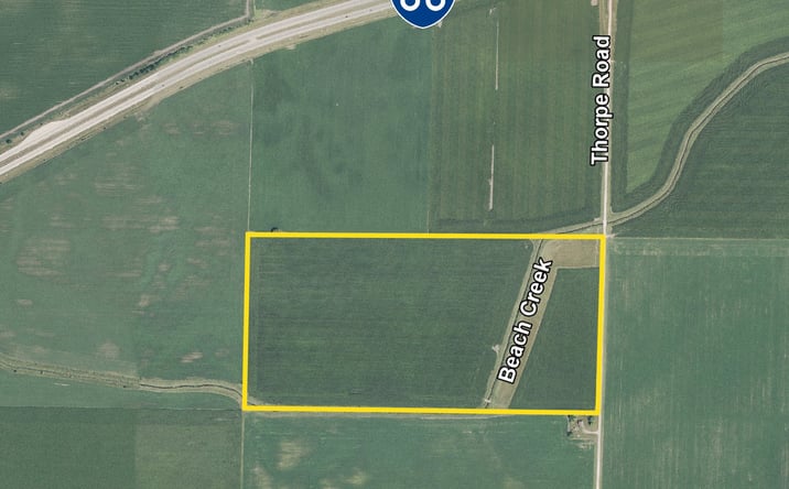 Pictures of Land property located at Thorpe Road, Rochelle, IL 61068 for sales - image #1
