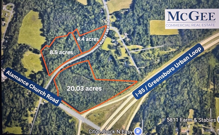 Pictures of Land property located at 2921 Causey Lake Rd, Greensboro, NC 27406 for sales - image #1