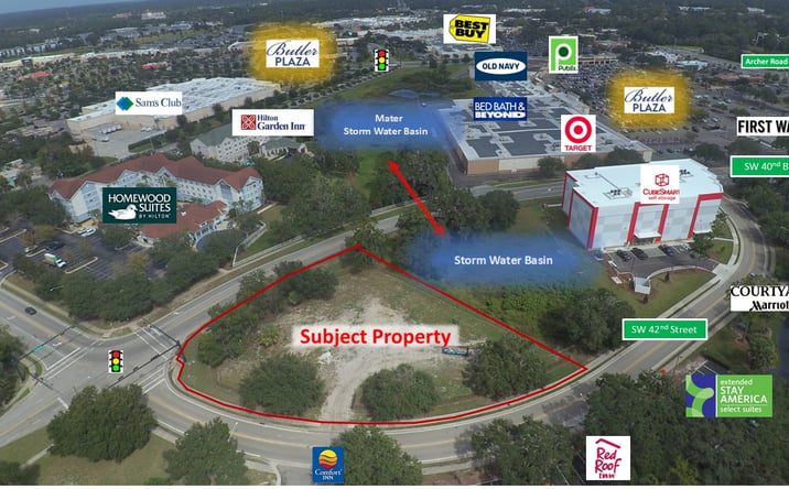 Pictures of Land property located at 000 SW 42nd Street Gainesville Florida, Gainesville, FL 32608 for sales - image #1