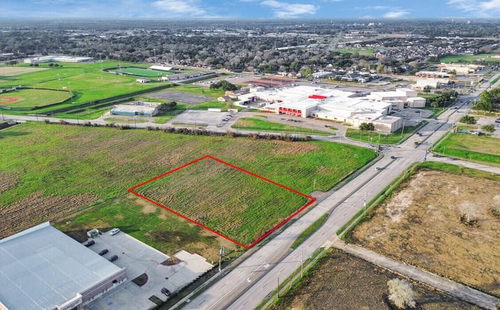 Pictures of Land property located at FM 2218 & Airport Blvd, Rosenberg, TX 77471 for sales - image #1