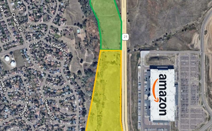 Pictures of Land property located at 0 SWC S Powers Blvd & Milton E Proby Pkwy, Colorado Springs, CO 80911 for sales - image #1