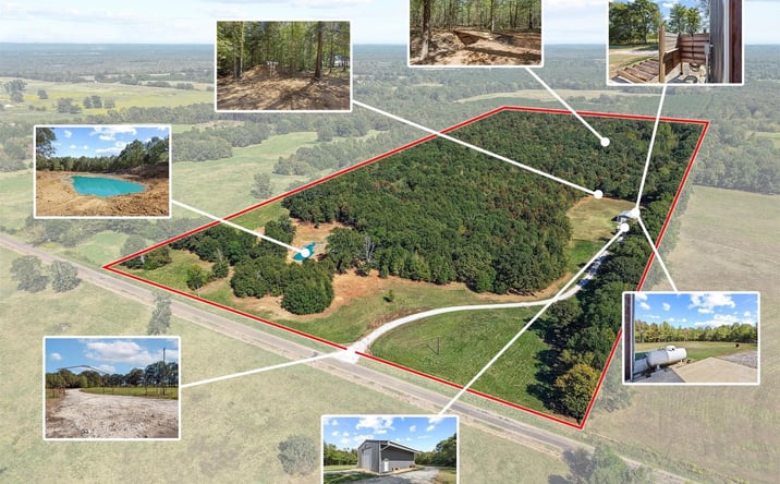 Pictures of Land property located at 1552 Green Acres Road, Idabel, OK 74745 for sales - image #1