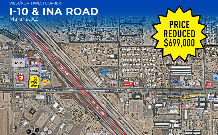 Pictures of Land property located at 5050 W. INA ROAD, Marana, AZ 85743 for sales - image #1