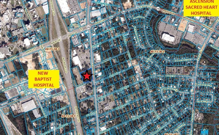 Pictures of Land property located at 4803 N Davis Hwy, Pensacola, FL 32503 for sales - image #1