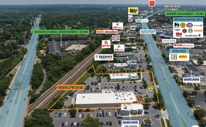 Pictures of Retail property located at 718 Rockville Pike, Rockville, MD 20852 for sales - image #1