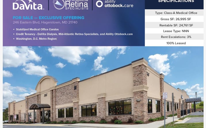 Pictures of Office property located at 246 Eastern Blvd N, Hagerstown, MD 21740 for sales - image #1