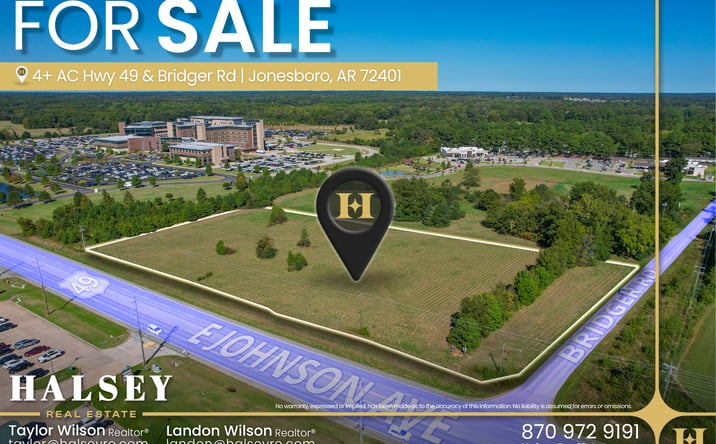 Pictures of Land property located at E Johnson Ave, Jonesboro, AR 72401 for sales - image #1