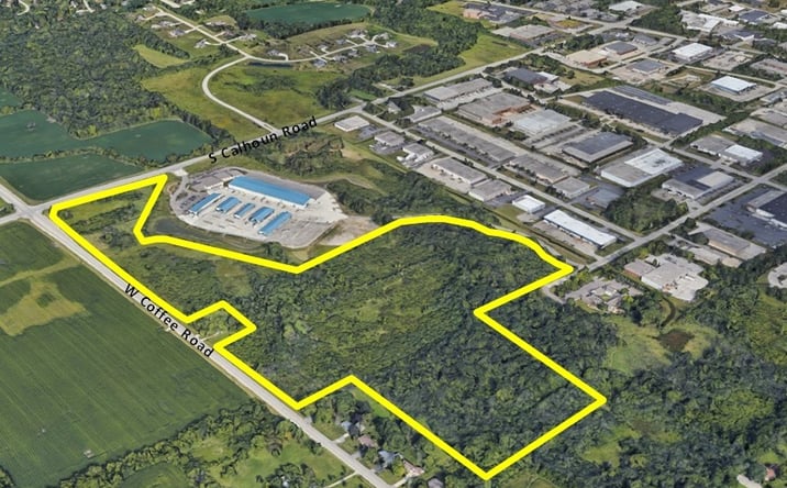 Pictures of Industrial, Land property located at S Calhoun Rd and W Coffee Road, New Berlin, WI 53151 for sales - image #1