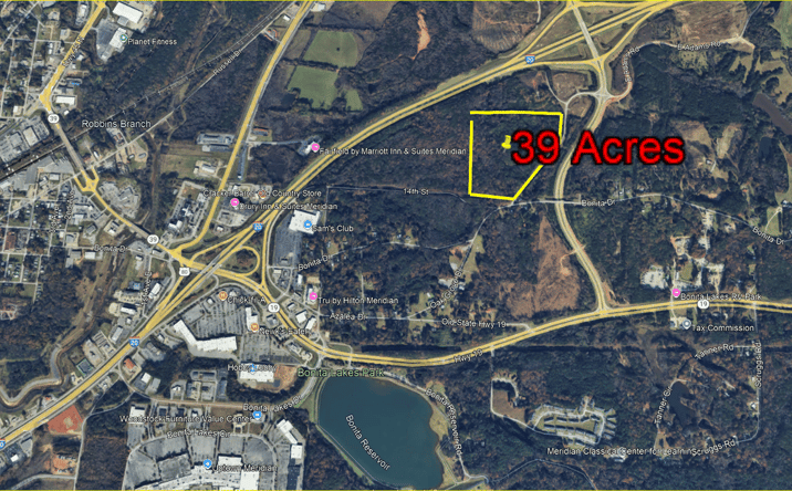 Pictures of Land property located at Jimmy Rodgers Pkwy, Meridian, MS 39301 for sales - image #1