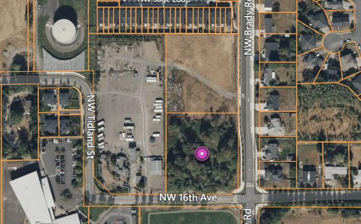 Pictures of Land property located at NW Corner 16th & NW Brady, Camas, WA 98607 for sales - image #1