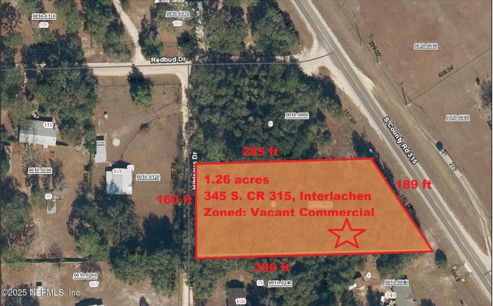 Pictures of Land property located at 345 COUNTY ROAD 315, Interlachen, FL 32148 for sales - image #1