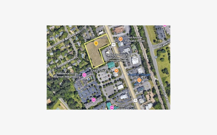 Pictures of Land, Mixed Use property located at 1800 Richmond Road, Williamsburg, VA 23185 for sales - image #1