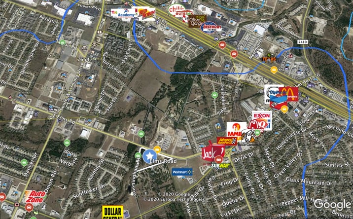 Pictures of Land, Mixed Use property located at 3500 E Elms Road, Killeen, TX 76542 for sales - image #1