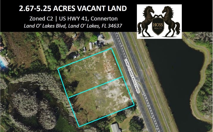 Pictures of Land property located at 8527 Land O' Lakes Boulevard, Land O' Lakes, FL 34638 for sales - image #1