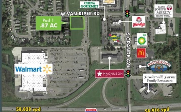 Pictures of Land property located at 970 Gehringer Dr, Fowlerville, MI 48836 for sales - image #1