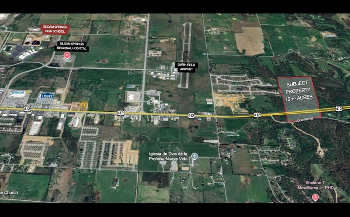 Pictures of Land property located at Old Highway 68, Siloam Springs, AR 72761 for sales - image #1