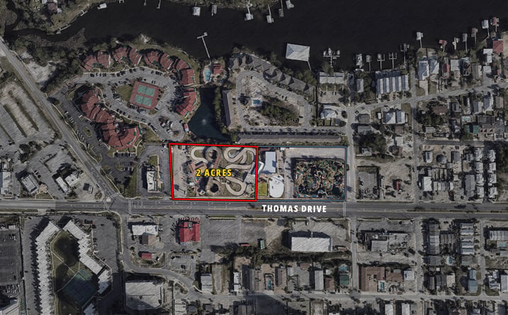 Pictures of Land property located at 8602 Thomas Dr, Panama City Beach, FL 32408 for sales - image #1