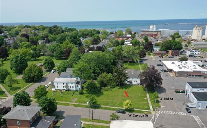 Pictures of Land property located at 33, 37 W Cayuga St, Oswego, NY 13126 for sales - image #1