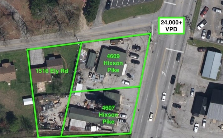 Pictures of Land, Office, Retail property located at 4609 Hixson Pike, Chattanooga, TN 37343 for sales - image #1