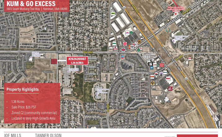 Pictures of Land property located at 11872 S Mustang Trail Way, Herriman, UT 84096 for sales - image #1