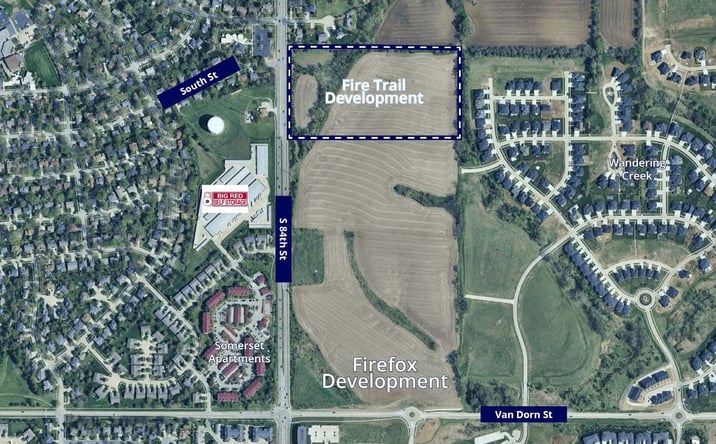 Pictures of Land property located at 84th & South Streets Lot 3, Lincoln, NE 68520 for sales - image #1