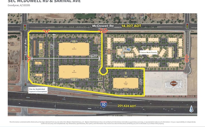 Pictures of Land property located at Sec Mcdowell Rd & Sarival Ave, Goodyear, AZ 85395 for sales - image #1