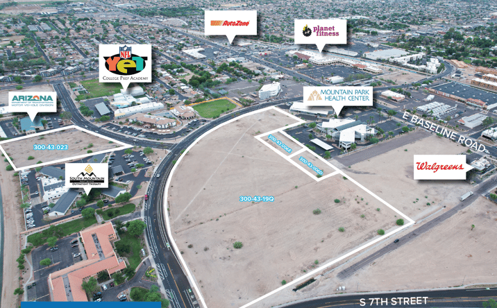 Pictures of Land property located at 7th Street & Baseline Rd, Phoenix, AZ 85042 for sales - image #1