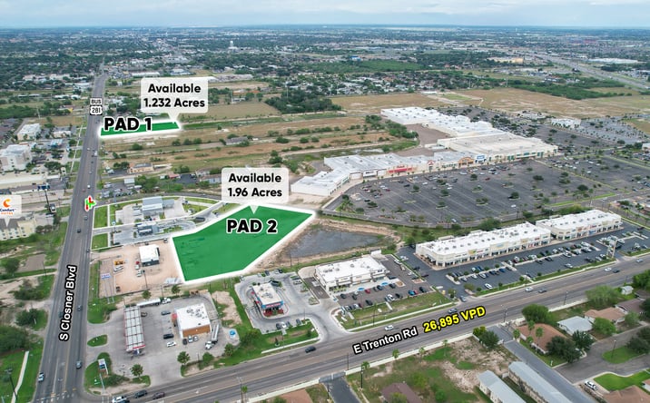 Pictures of Retail, Land property located at NWC E Trenton Rd & S I-69C (Exp-281), Edinburg, TX 78539 for sales - image #1