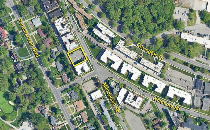 Pictures of Land property located at 17625-17631 Manderson Rd, Highland Park, MI 48203 for sales - image #1