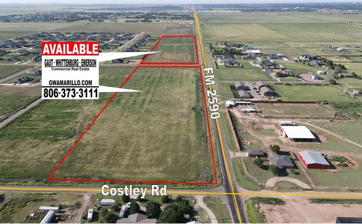 Pictures of Land property located at Soncy/FM 2590 and Costley, Amarillo, TX 79119 for sales - image #1