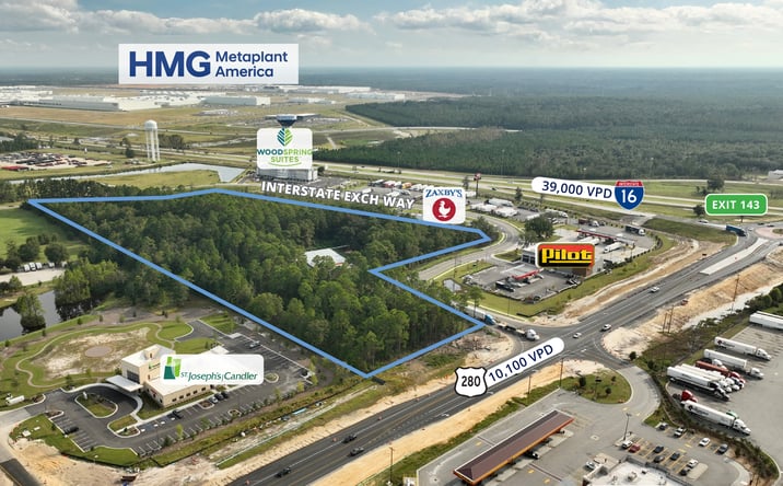 Pictures of Land property located at 11232 US-280, Ellabell, GA 31308 for sales - image #1