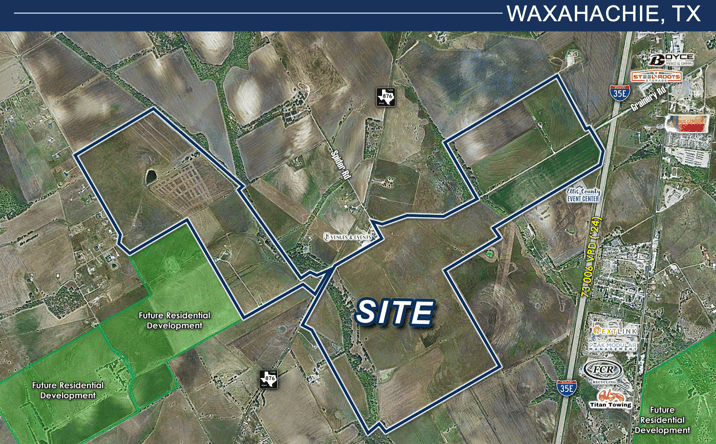 Pictures of Land property located at 180 Jacks Rd, Waxahachie, TX 75165 for sales - image #1