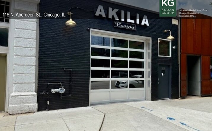 Pictures of Retail property located at 116 N Aberdeen St, Chicago, IL 60607 for sales - image #1