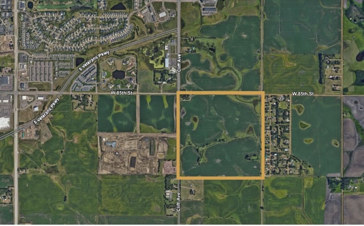 Pictures of Land property located at 27002 Cliff Ave, Harrisburg, SD 57032 for sales - image #1