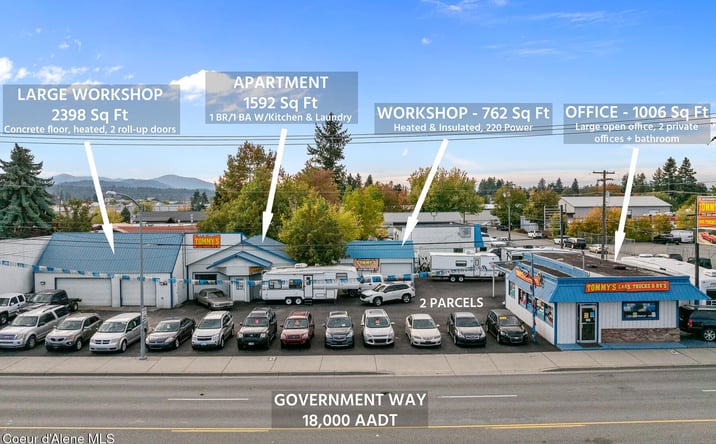 Pictures of Special Purpose property located at 2929 N Government Way, Coeur d'Alene, ID 83815 for sales - image #1
