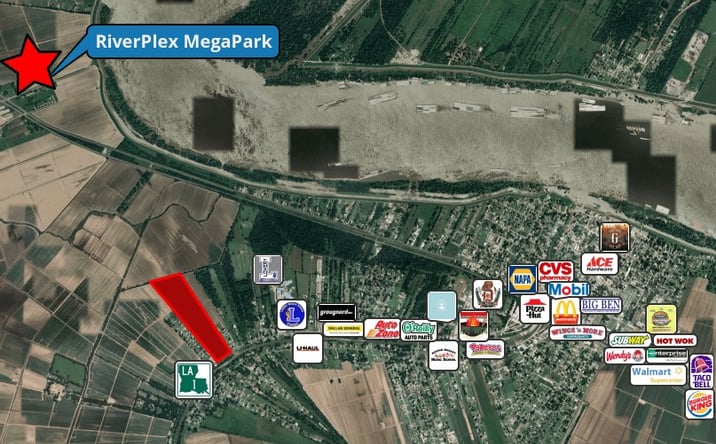 Pictures of Land property located at 2174 Hwy 1 S, Donaldsonville, LA 70346 for sales - image #1