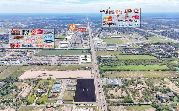 Pictures of Land property located at 8800 N. 10th Street, McAllen, TX 78504 for sales - image #1