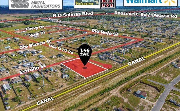 Pictures of Land, Multifamily property located at 9703 Estrella Street, Donna, TX 78537 for sales - image #1