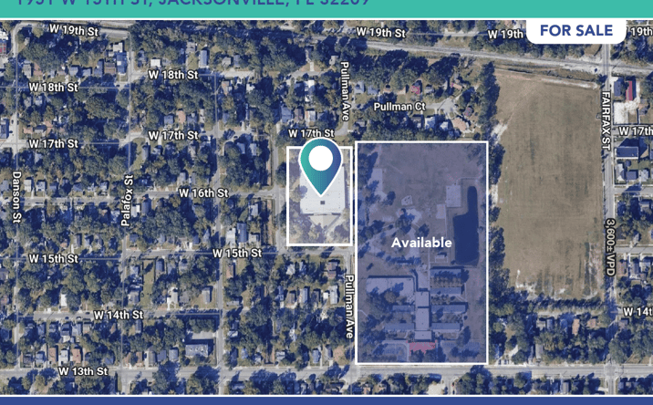 Pictures of Land, Special Purpose property located at 1951 W 15th St, Jacksonville, FL 32209 for sales - image #1
