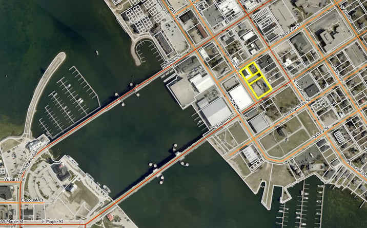 Pictures of Land, Mixed Use property located at 110 S 2nd Ave, Sturgeon Bay, WI 54235 for sales - image #1