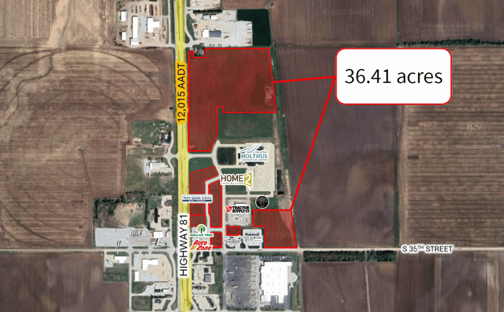Pictures of Land property located at Convention Center Sublots, York, NE 68467 for sales - image #1