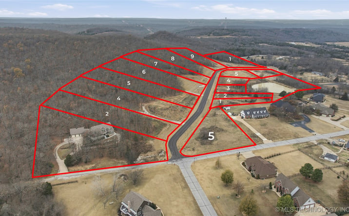 Pictures of Land property located at 4219 S 143rd West Avenue, Sand Springs, OK 74063 for sales - image #1