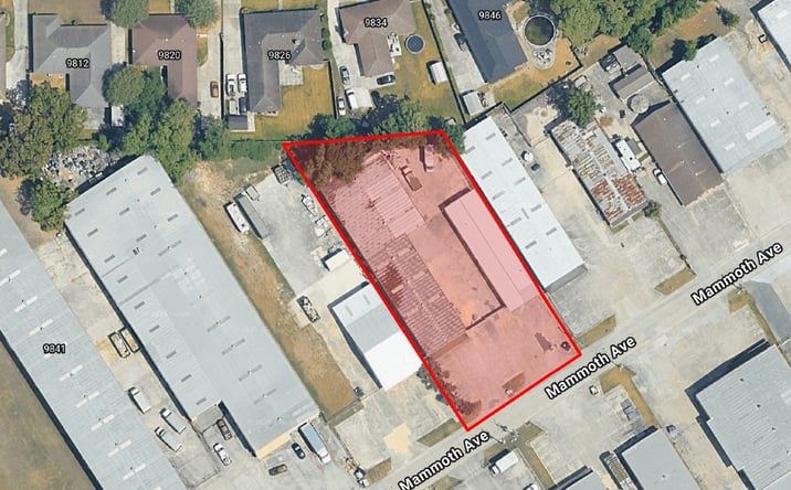 Pictures of Industrial, Office property located at 9941-9951 Mammoth Ave, Baton Rouge, LA 70814 for sales - image #1