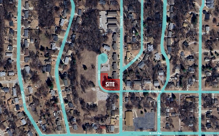 Pictures of Land property located at Wayne Street & Lawre Circle, Bellevue, NE 68005 for sales - image #1