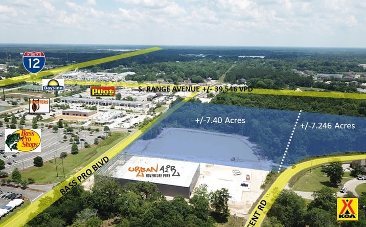 Pictures of Land property located at Bass Pro Blvd, Denham Springs, LA 70754 for sales - image #1